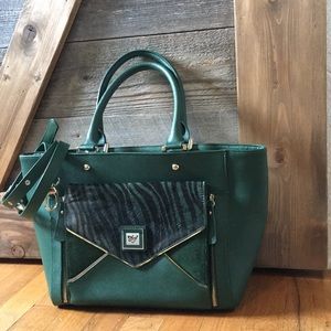 Emerald Green Sharif 1827 Leather Bag
